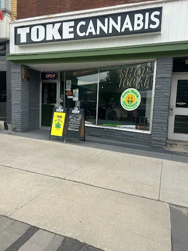 Toke Cannabis - Midland store front