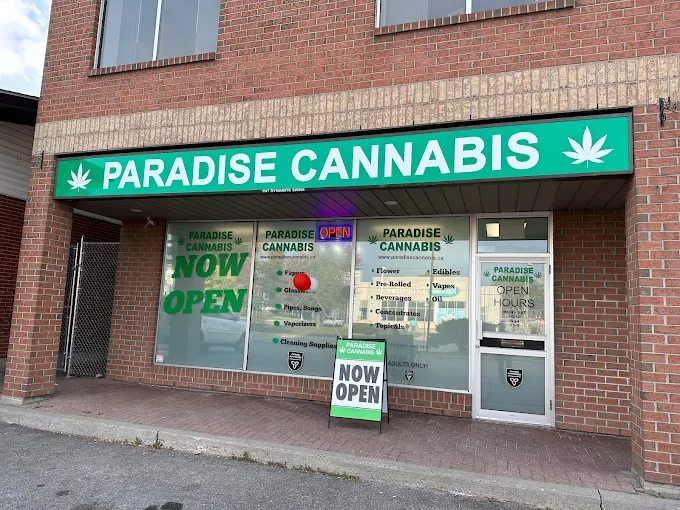 Paradise Cannabis - Paradise Cannabis - Brockville store front
