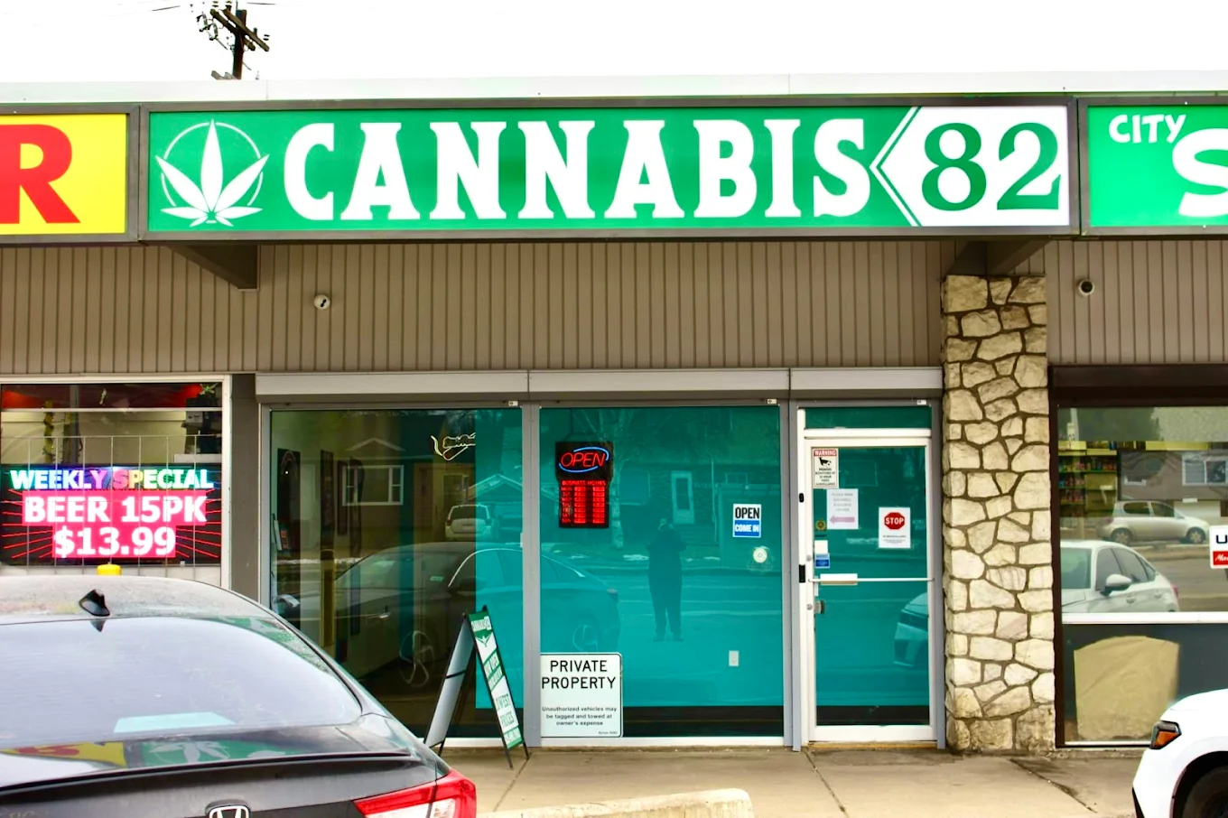 Cannabis 82 - Cannabis 82 store front