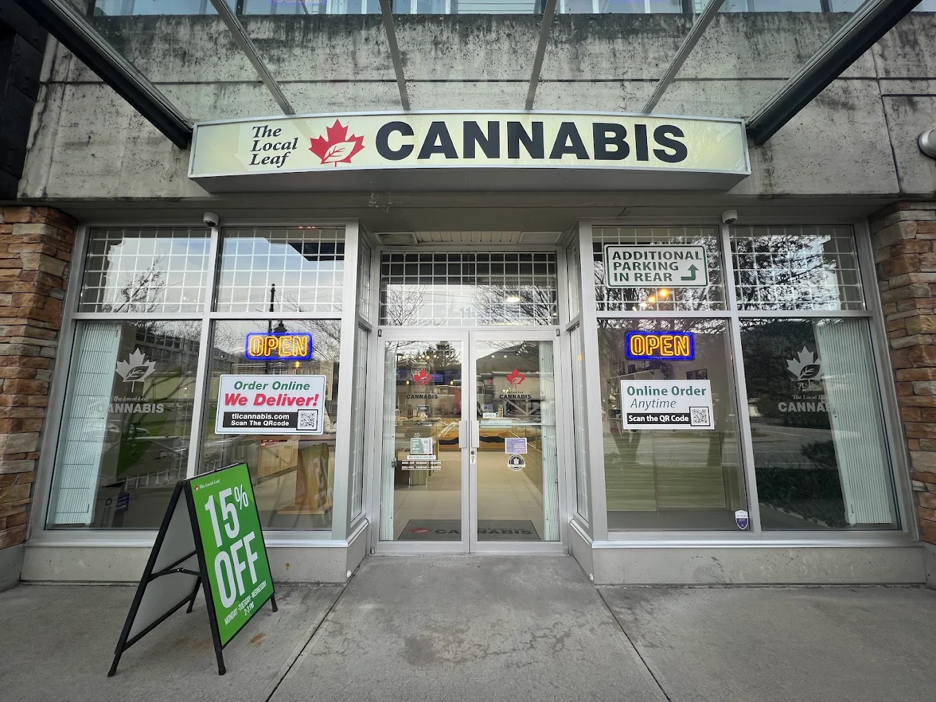 The Local Leaf Cannabis - The Local Leaf Cannabis - Squamish store front