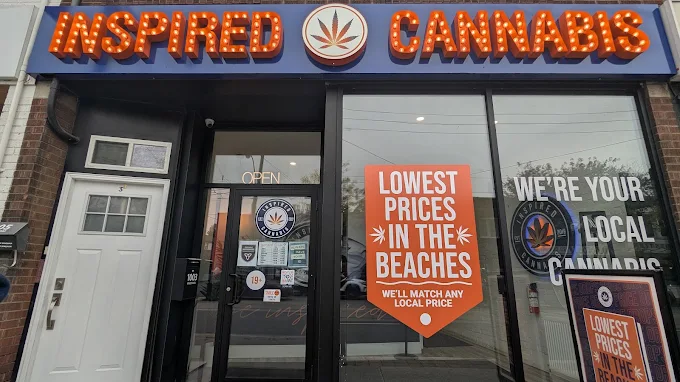 Inspired Cannabis - Inspired Cannabis - Upper Beaches store front