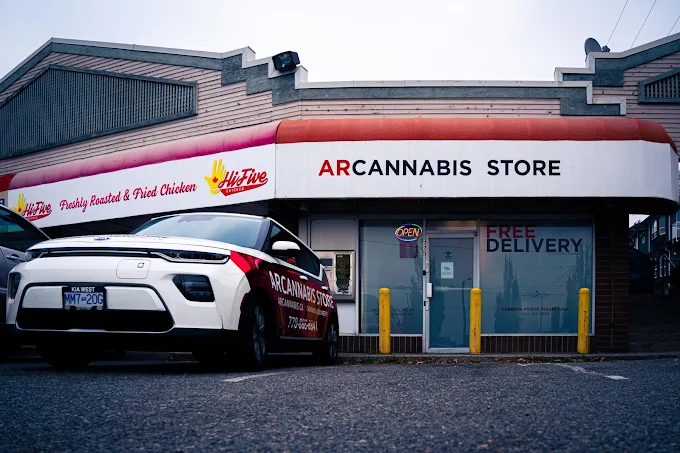 AR Cannabis Store - Main & Marine store front
