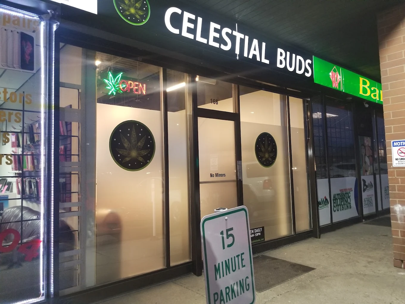Celestial Buds - Celestial Buds Calgary North-Memorial store front