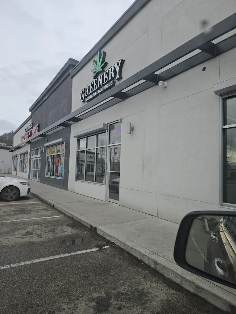 Greenery Cannabis Boutique - Greenery Cannabis Boutique - Kelowna store front