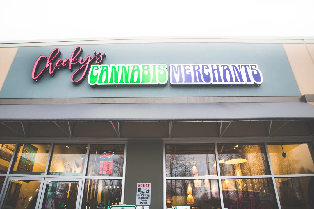Cheeky’s Cannabis Merchants - Cheeky’s Cannabis Merchants - Maple Ridge store front
