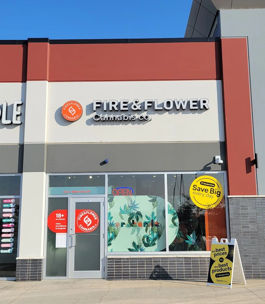 Fire & Flower Cannabis Co. - Fire & Flower Cannabis Co. - Edmonton Orchards Gate store front