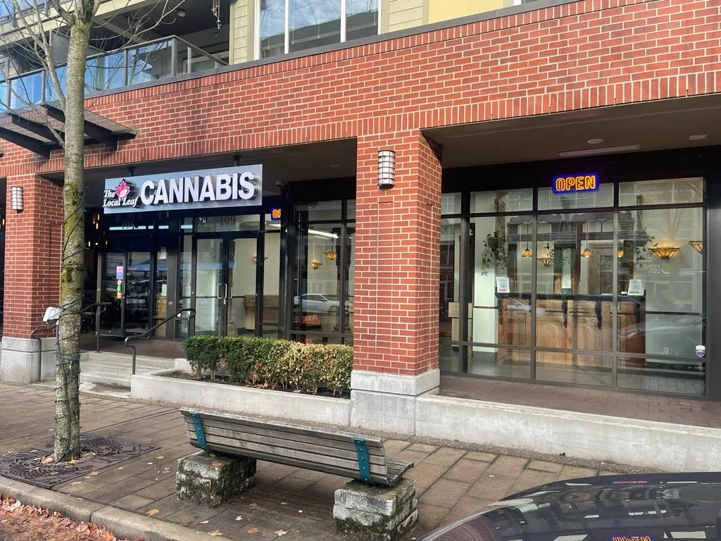 The Local Leaf Cannabis - The Local Leaf Cannabis - Coquitlam store front