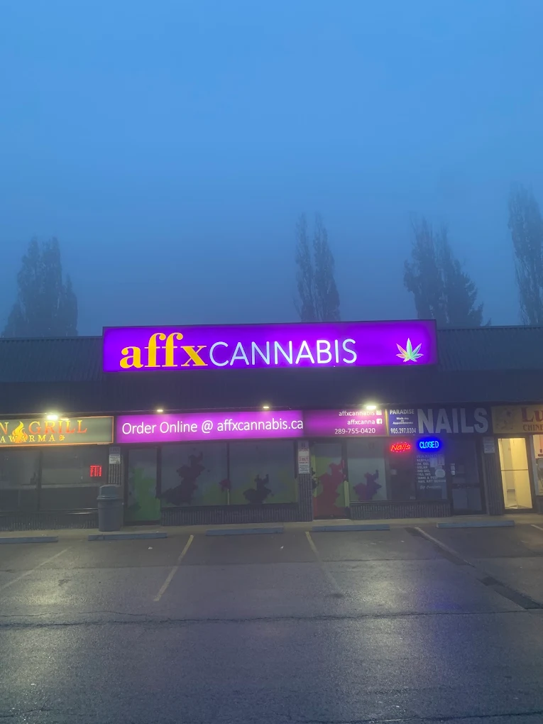 AFFX CANNABIS - AFFX CANNABIS - Hamilton (Paradise) store front