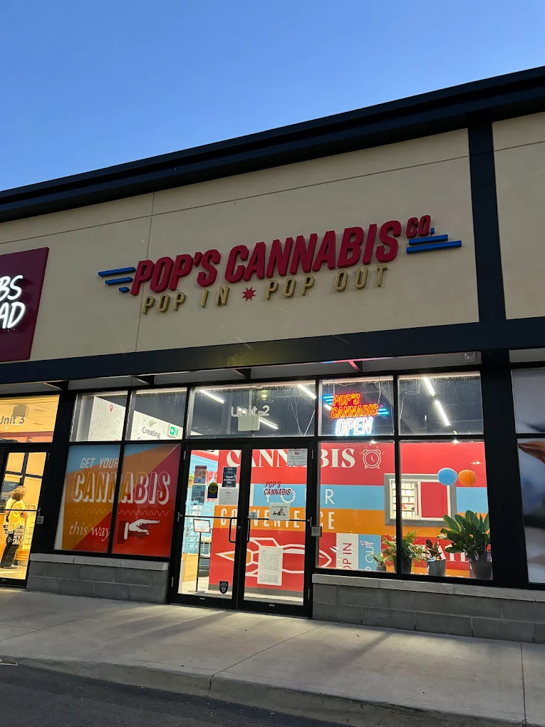 Pop's Cannabis Co. - Kanata store front