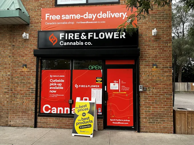 Fire & Flower Cannabis Co. - Fire & Flower Cannabis Co. - Toronto Jane St store front