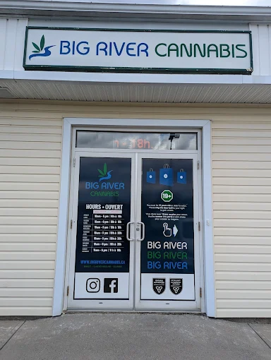 Big River Cannabis - Big River Cannabis - Bourget store front