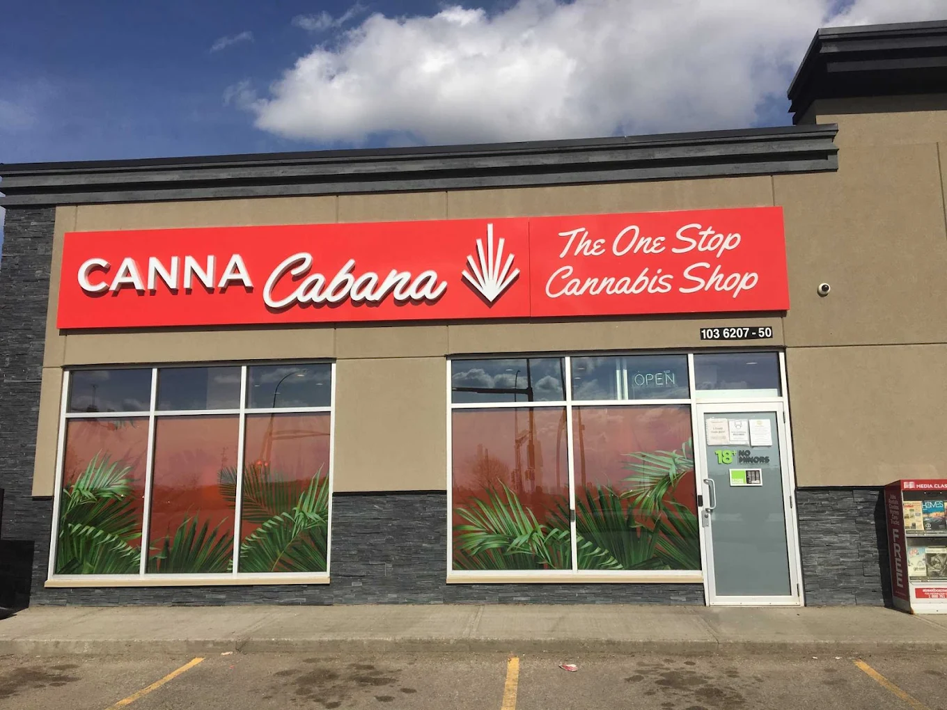 Canna Cabana - Leduc store front