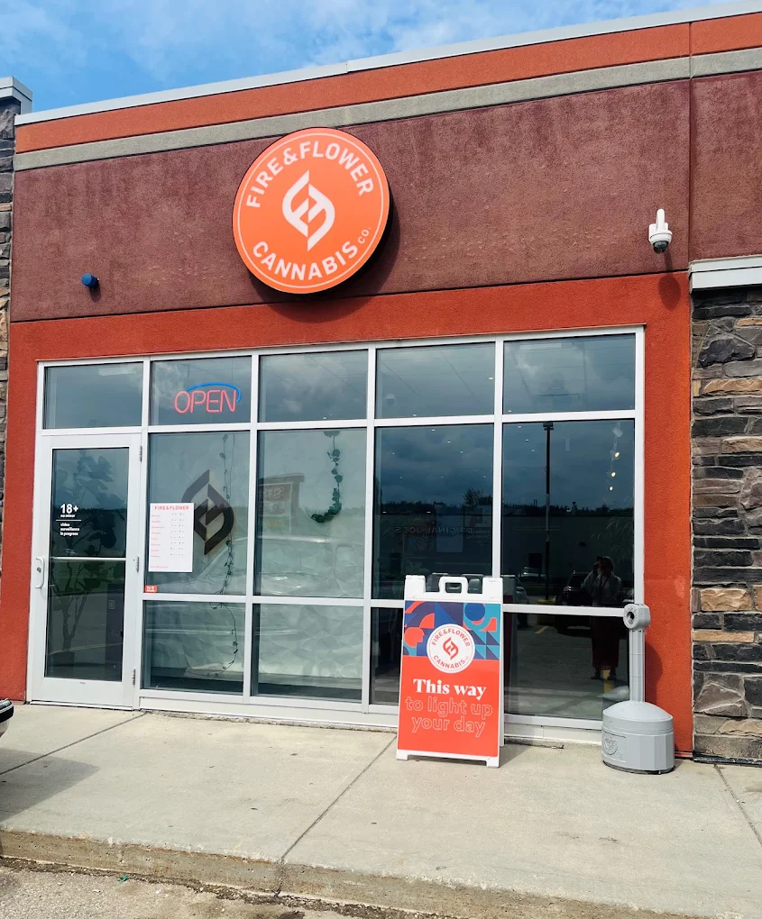 Fire & Flower Cannabis Co. - Fire & Flower Cannabis Co. - Whitecourt store front