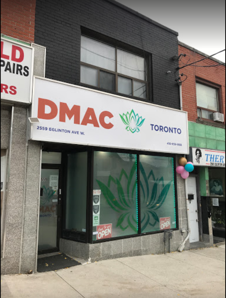 DMAC Toronto store front