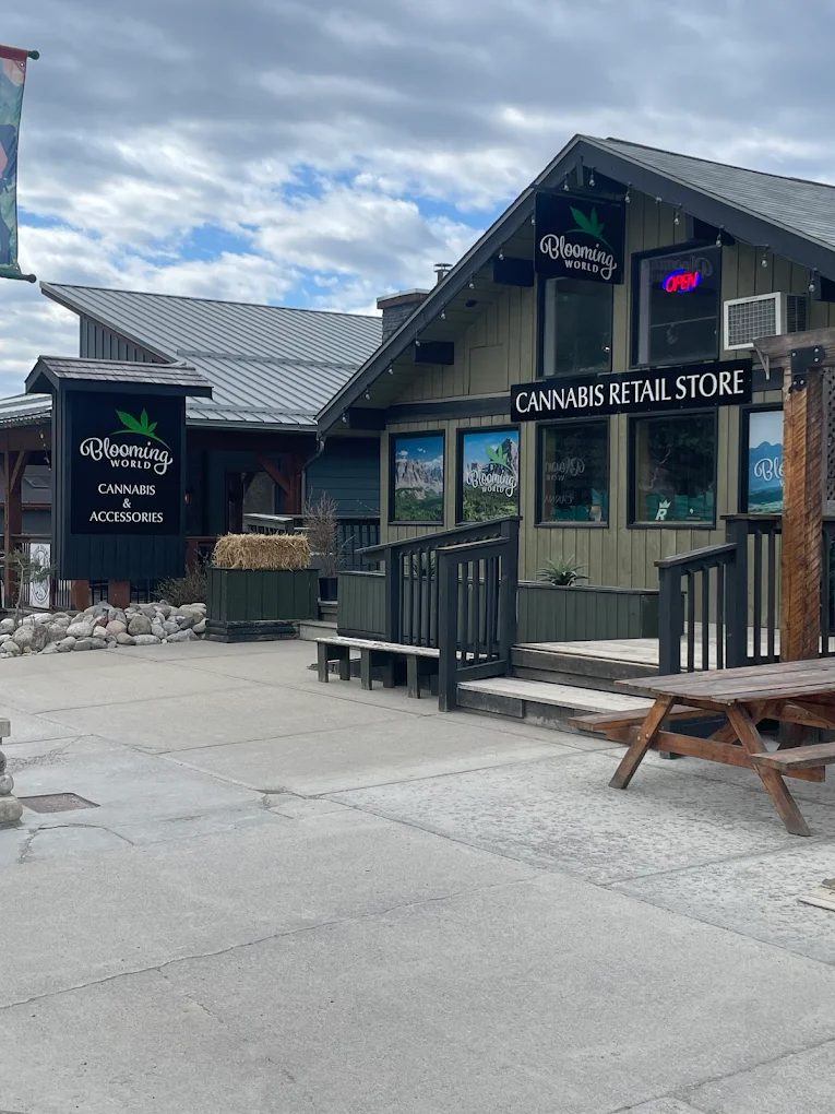 Blooming World Cannabis - Blooming World Cannabis - Radium Hot Springs store front