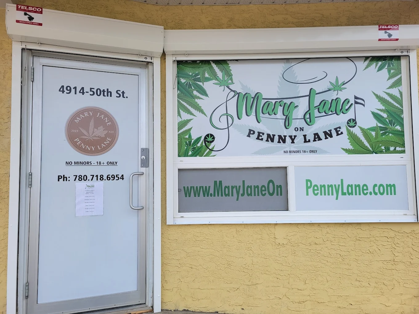 Mary Jane on Penny Lane - Mary Jane on Penny Lane - Onoway store front
