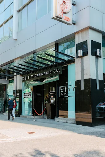 City Cannabis Co. - Robson St store front