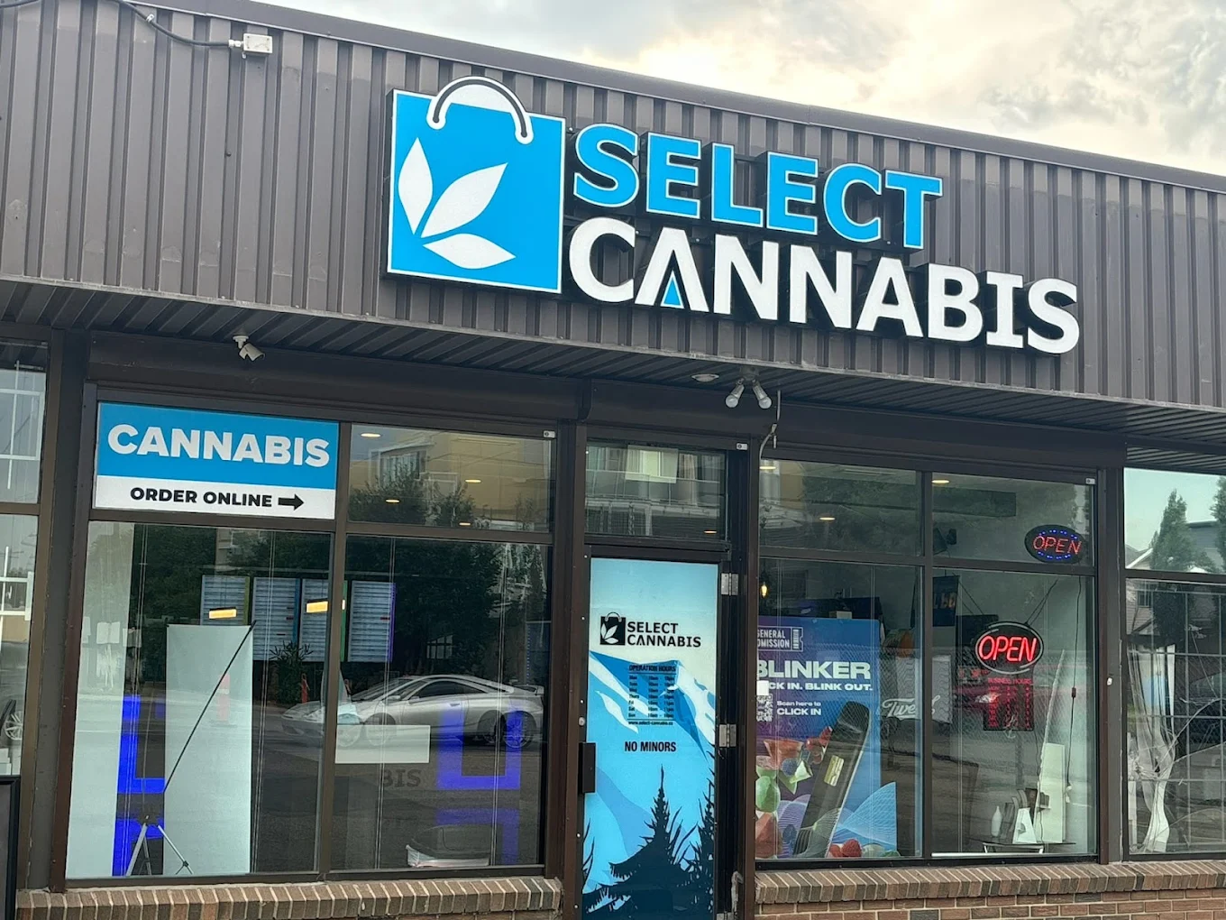 Select Cannabis Co. - Stony Plain Rd. store front
