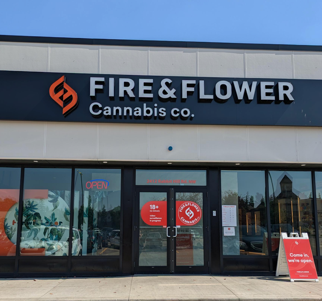 Fire & Flower Cannabis Co. - Fire & Flower Cannabis Co. - Edmonton Terwillegar store front