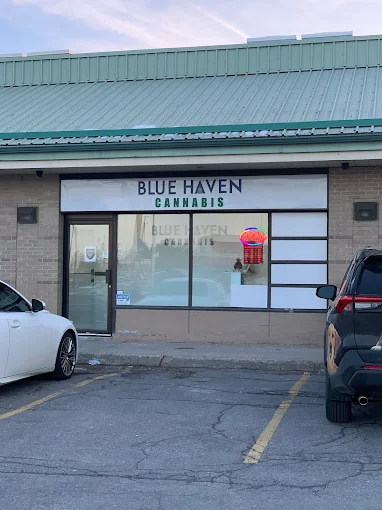 Blue Haven Cannabis store front