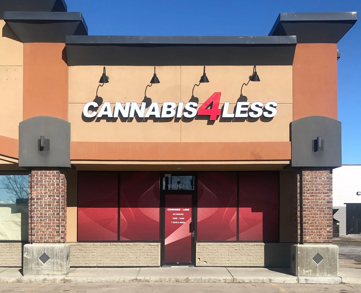 Cannabis 4 Less - Grande Prairie store front
