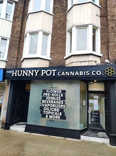 Hunny Pot Cannabis - Hunny Pot Cannabis - Uptown Yonge store front