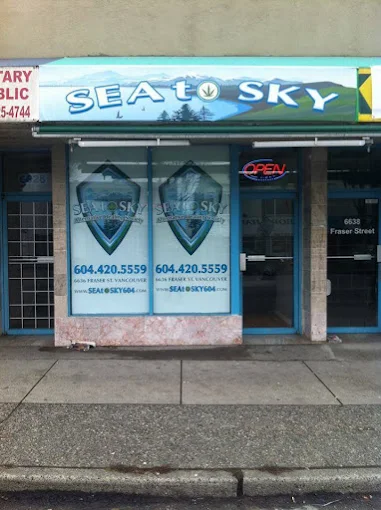 Sea To Sky Cannabis store front