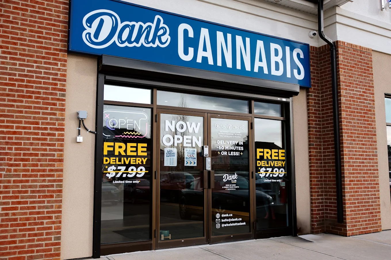 Dank Cannabis - Okotoks store front