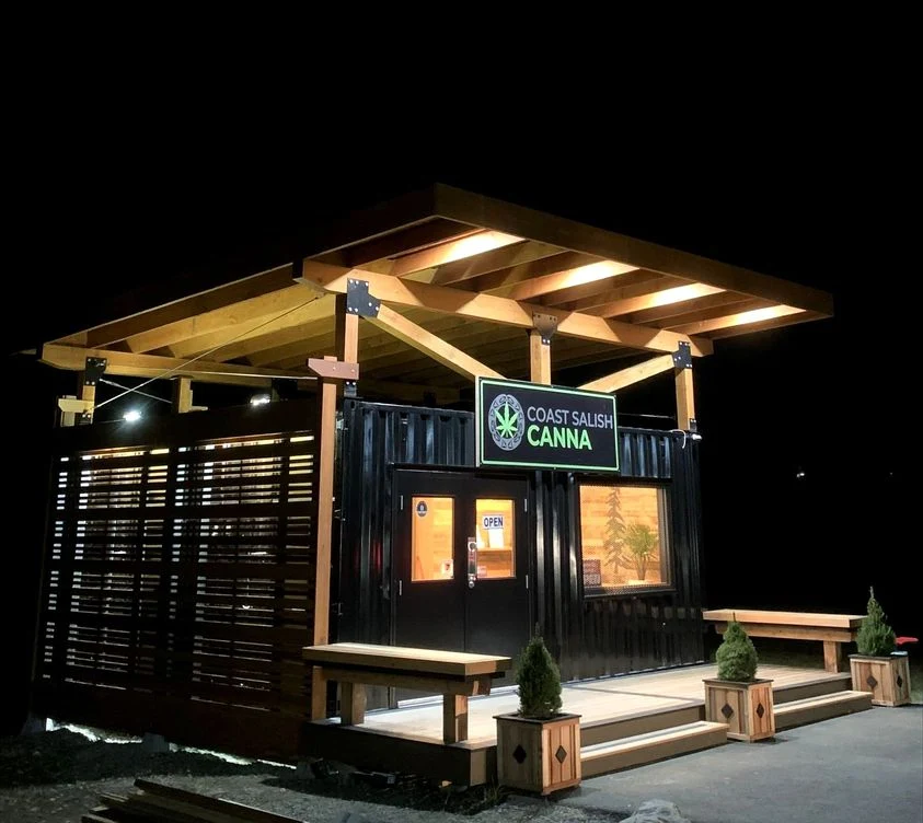 Coast Salish Canna - Coast Salish Canna - Cedar store front