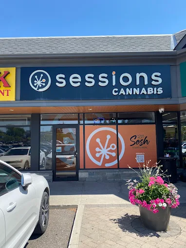 Sessions Cannabis - Sessions Cannabis - Kitchener store front