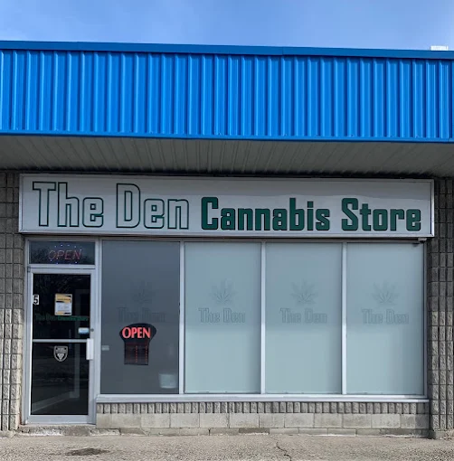 The Den Cannabis Store - The Den Cannabis Store - Orillia store front