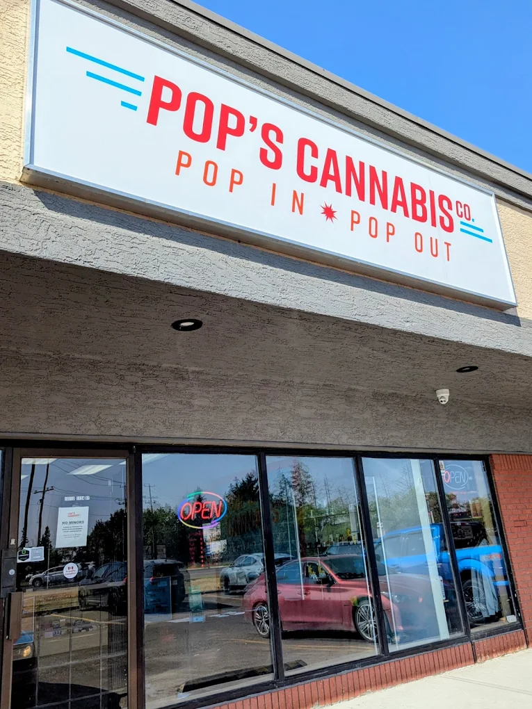 Pop's Cannabis Co. - Pop's Cannabis Co. - Edmonton (Castle Downs) store front