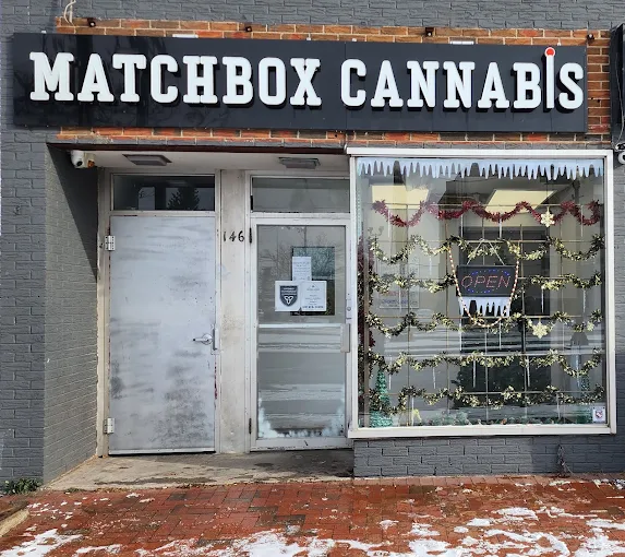 Matchbox Cannabis - Matchbox Cannabis - Queen Street East store front