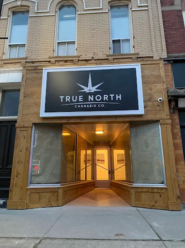 True North Cannabis Co. - True North Cannabis Co. - Simcoe store front