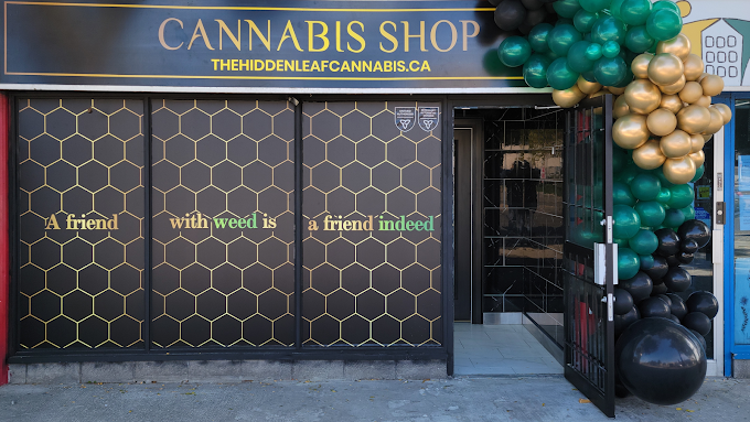 Hidden Leaf Cannabis - Hidden Leaf Cannabis - Scarborough store front