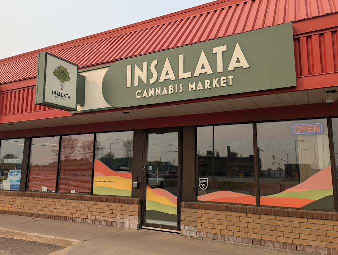 Insalata Cannabis Market - Insalata Cannabis Market - Thunder Bay store front