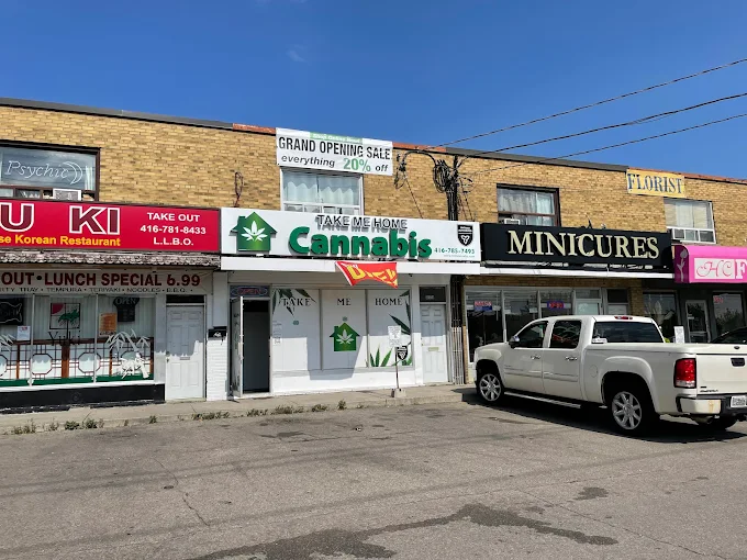 Take Me Home Cannabis - Take Me Home Cannabis - Dufferin St store front