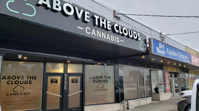 Above The Clouds Cannabis - Above The Clouds Cannabis - Queensway store front