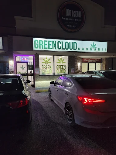 The Green Cloud Cannabis - The Green Cloud Cannabis - Etobicoke store front