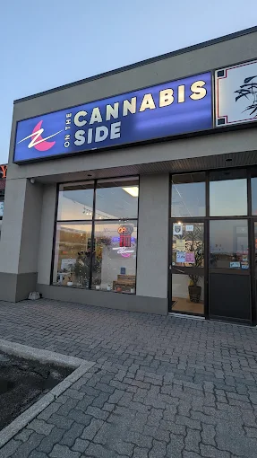 On the Cannabis Side - On the Cannabis Side - Tecumseh store front