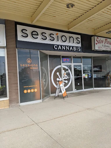 Sessions - Sessions - Welland store front