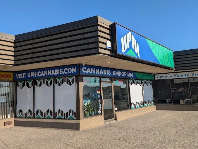 UpHi Cannabis Emporium - UpHi Cannabis Emporium - Geneva store front