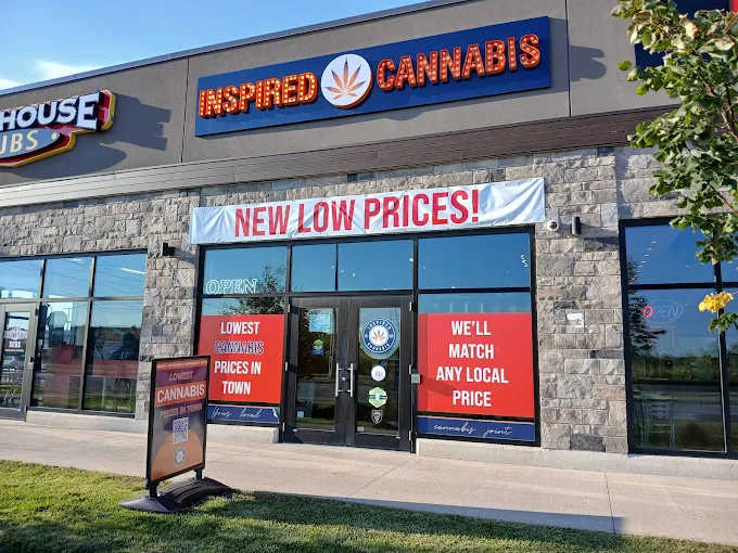 Inspired Cannabis - St. Catharines store front