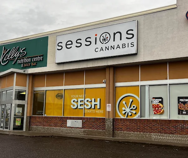 Sessions Cannabis - Thunder Bay store front