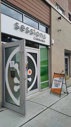 Sessions Cannabis - Ottawa store front
