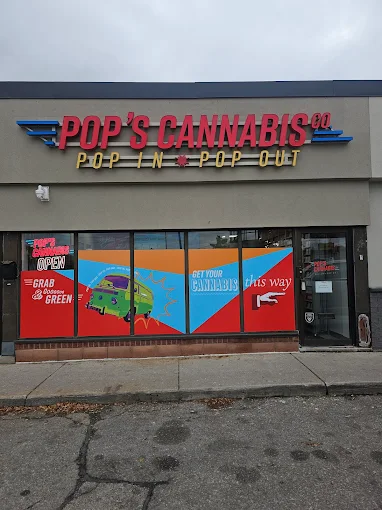 Pop's Cannabis Co. - Pop's Cannabis Co. - North York (Keele St) store front