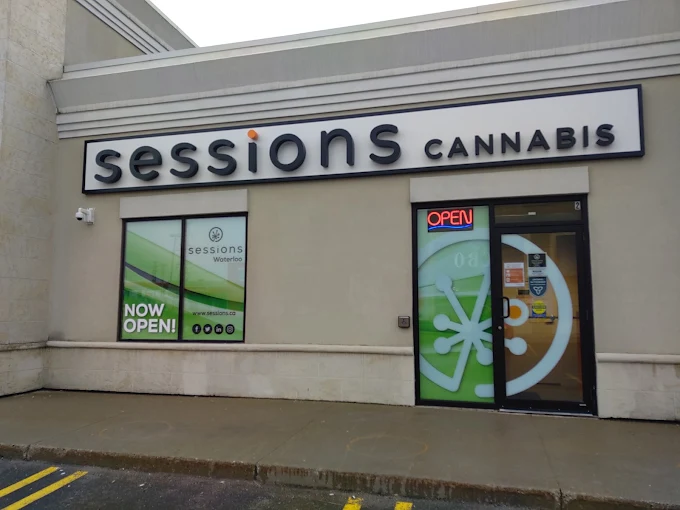 Sessions Cannabis - Sessions Cannabis - Waterloo store front