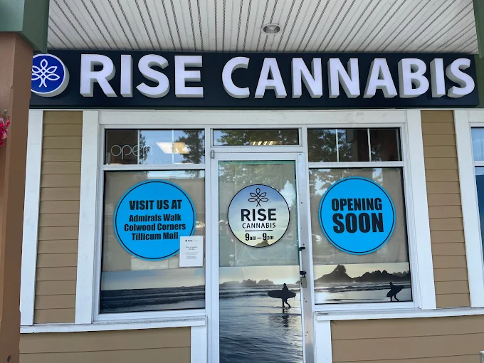 Rise Cannabis - Rise Cannabis - Mill Bay store front