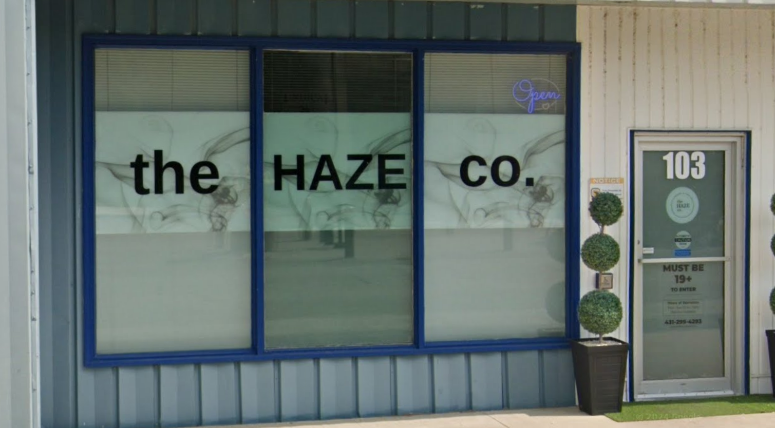 The Haze Company - The Haze Company - Glenboro store front