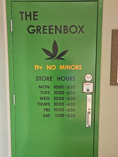The Green Box Cannabis - The Green Box Cannabis - Wynyard store front